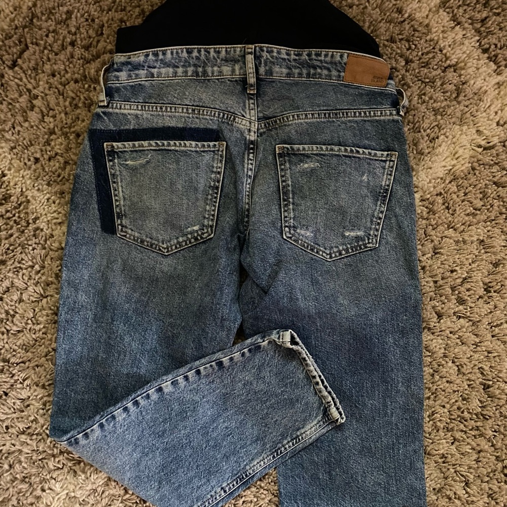 River Island | Maternity Distressed Denim